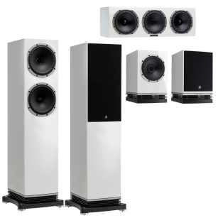 FYNE AUDIO F502 + F500 + F500C Zestaw kolumn 5.0 GLOSS