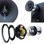 ELAC Debut 3.0 F6.3 Kolumny podłogowe Black + Yamaha R-N600A Amplituner stereo z MusicCast z DAB+ - 3