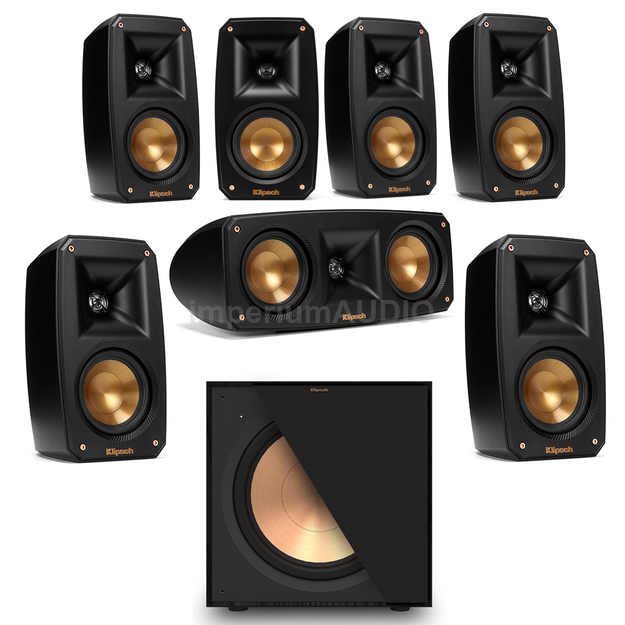 KLIPSCH Theater Pack + R-121SW Zestaw kolumn 7.1