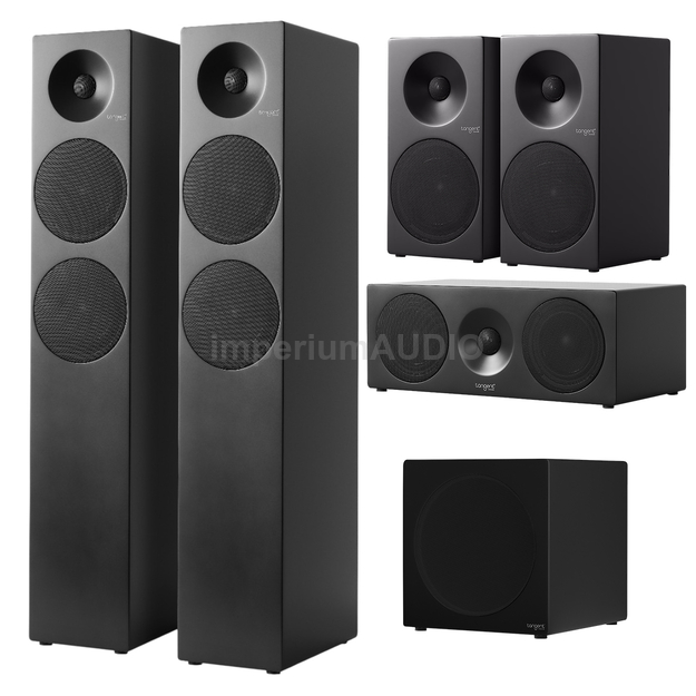 Tangent Spectrum II X6 + X5 + XC + XSW8 Zestaw kolumn kina 5.1