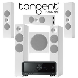 Tangent Spectrum II X6 x2 + XLCR x3 + XSW8 + YAMAHA RX-V6A Zestaw kina 5.1