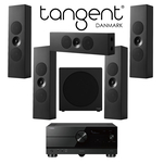 Tangent Spectrum II XLCR x5 + XSW8 + YAMAHA RX-A4A Zestaw kina 5.1 - 2